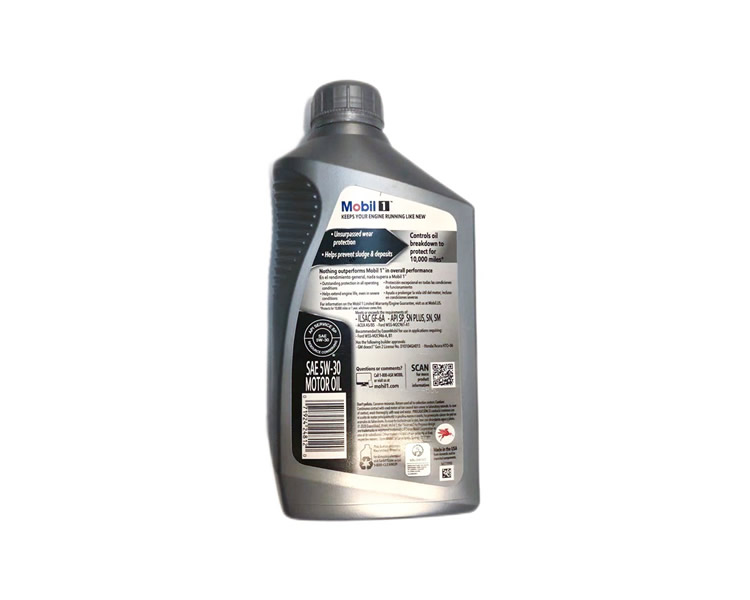 美孚1號 全合成機油 5W-30 A1/B1 SN 1QT裝-第2張圖片-鄭州市冠恒貿(mào)易有限公司【官方網(wǎng)站】-車用潤滑油服務(wù)專家