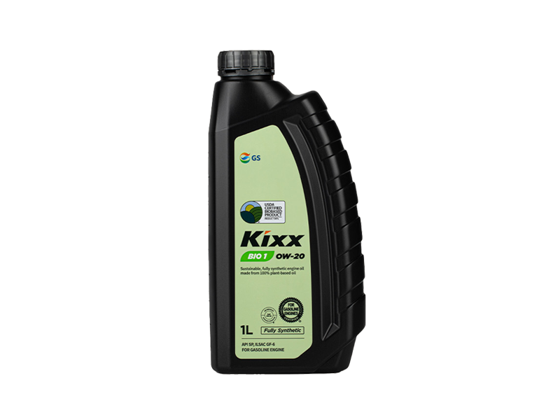GS (Kixx) 凱升 BIO1 全合成機(jī)油 0W-20 SP級(jí) 100%植物基基礎(chǔ)油 1L